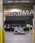 Tests de coupe et de productivité pour l'aéronautique chez OKUMA