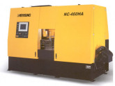 EVERISING NC-460 HA, une machine à scier grande vitesse à ruban carbure pour coupe des métaux en haute production et grande précision