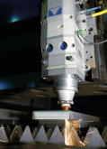 Tête de découpe laser pour métaux jusqu'à 30mm sur acier inoxydable