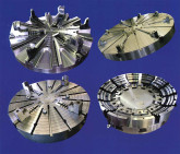 Plateaux de grands diamètres pour serrage pneumatique ou hydraulique