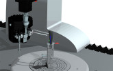 Métrologie tridimensionnelle virtuelle pour la simulation du processus de mesure