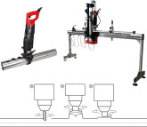 Machine de piquage pour la réalisation d’échangeurs en inox