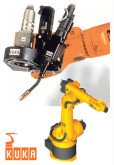 Spécial INDUSTRIE 2004 : une nouveau robot de soudage et un système de coordination de robots en première mondiale chez KUKA