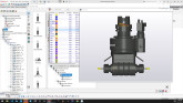 Simulation de machine multi-canaux en Tournage-Fraisage