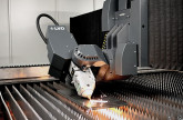 Machine de découpe laser jusqu'à 6510 x 2600 mm et une option de découpe en chanfrein