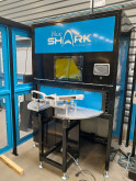 machine de marquage laser avec plateau tournant à deux outillages