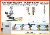 Equipement de lubrification pour le découpage emboutissage