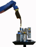 Un nettoyage de la torche robot assure une longévité des pièces d'usure
