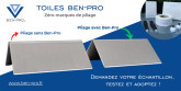 Toile de protection de tôle lors du pliage - BEN-PRO