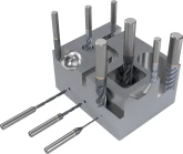 Plaquette de filetage, tournage, rainurage, perçage, fraisage