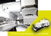 centres à portique 5 à table mobile APEC pour aéronautique, moules, mécanique générale