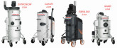 Aspirateur pour copeaux d'usinage sur machines alu et pvc