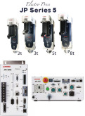 Presse électrique avec choix de multiples bus industriels de communication