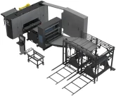 Poinçonneuse et plieuse bobine tôle - PIVATIC